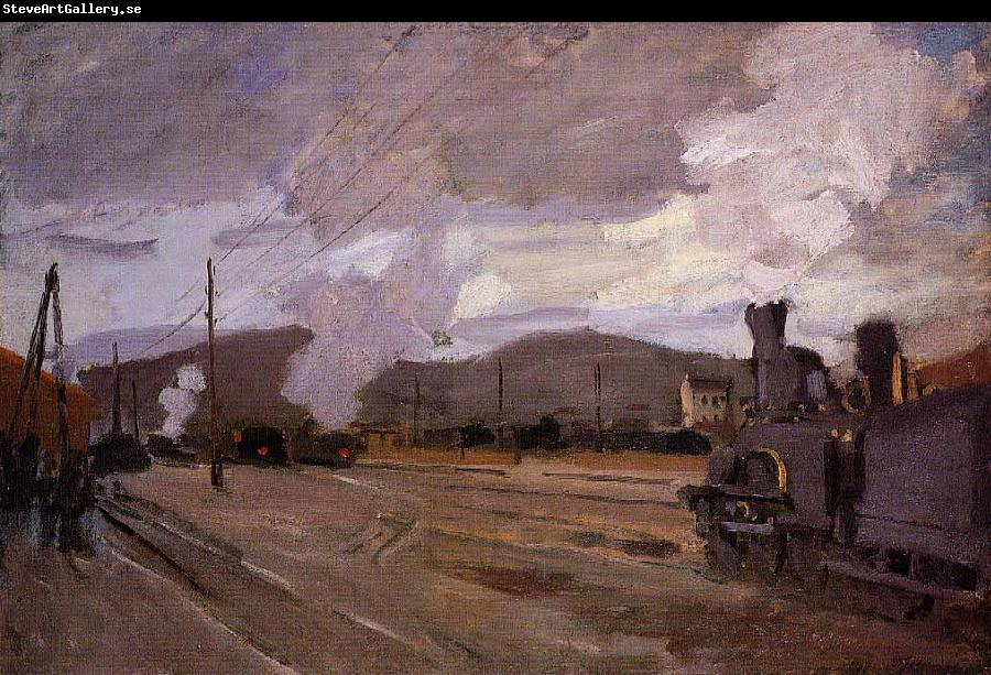 Claude Monet The Gare dArgenteuil